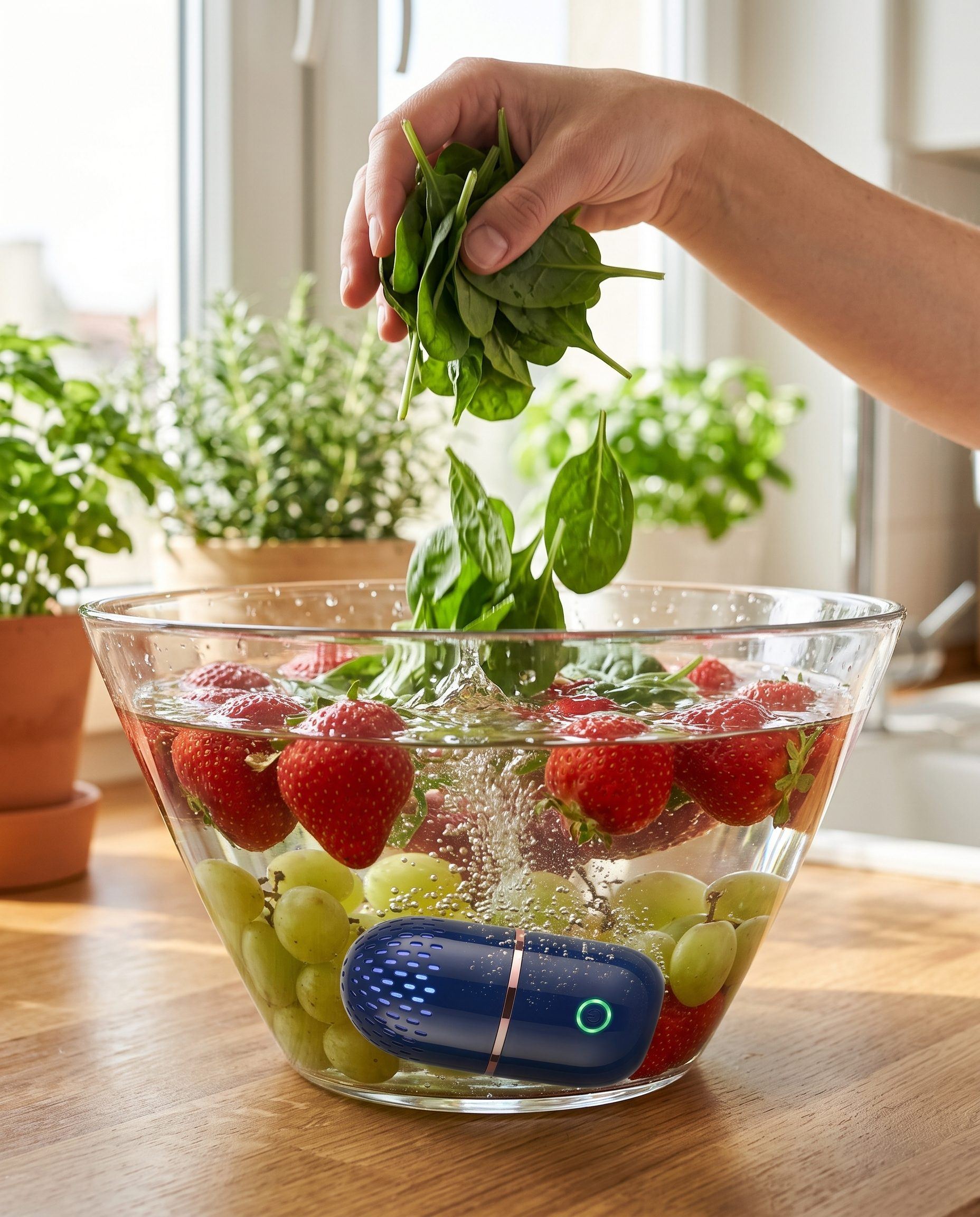 PodBloom Portable Produce Purifier