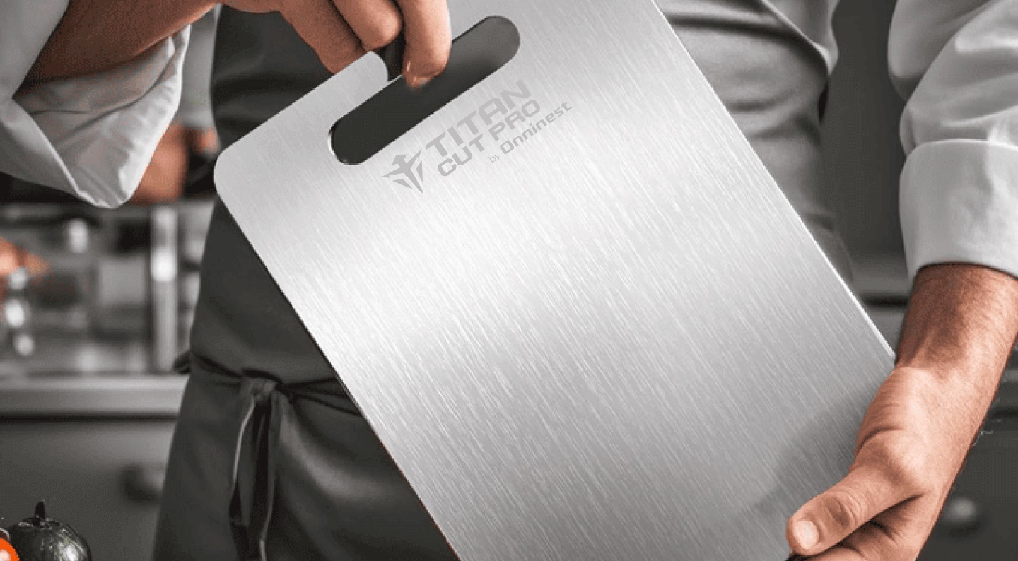 Titan Cut Pro Titanium Cutting Board