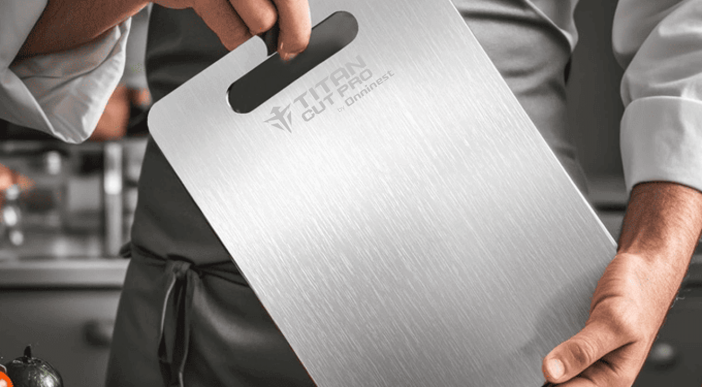 Titan Cut Pro Titanium Cutting Board