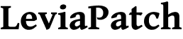LeviaPatch